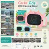 BB9020C factory direct supply color cat-shaped LED LCD handwriting board, creative children's electronic doodle board Item Picture